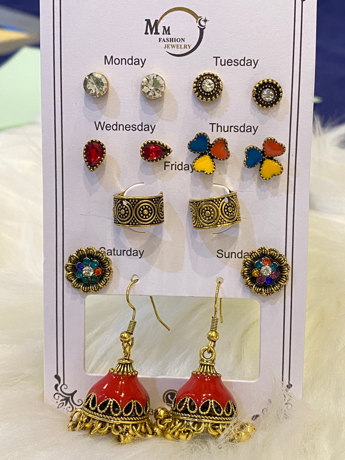 Everyday Earrings Set | 7 pairs