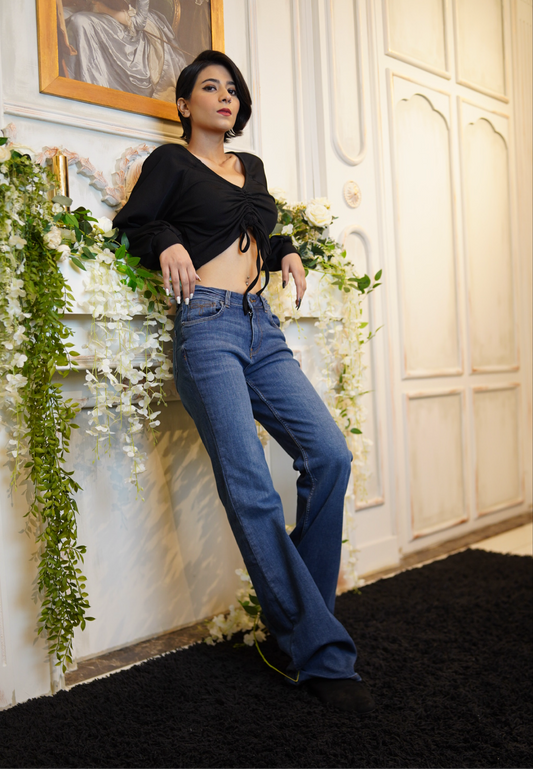 Perfect Blue Boot Cut Jeans