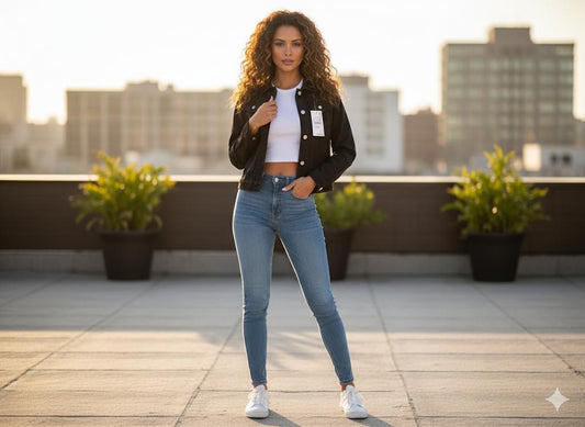 Black Denim Jacket
