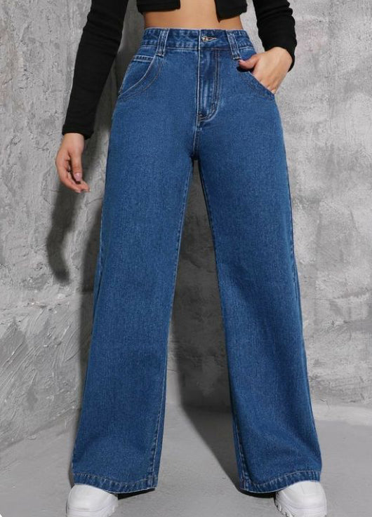 Dark Blue Wide Leg jeans