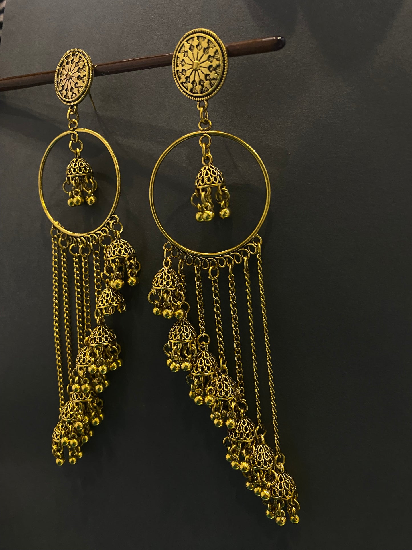 Jingling Long Jhumkas-A024