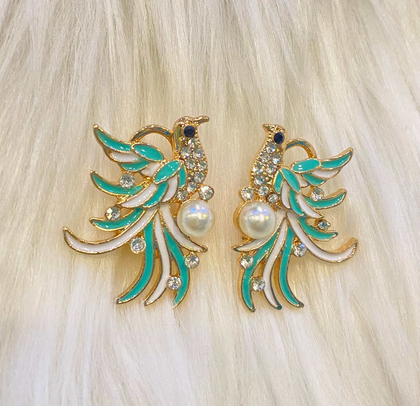 Vintage Birds Earrings -A015