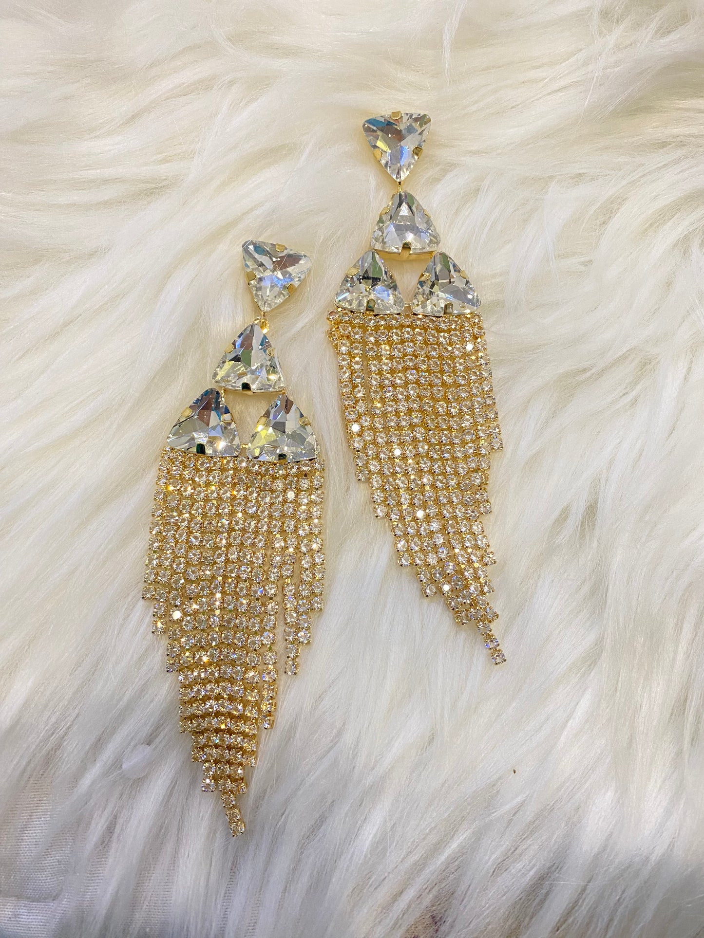 Elegant Long Tassel earrings -A008