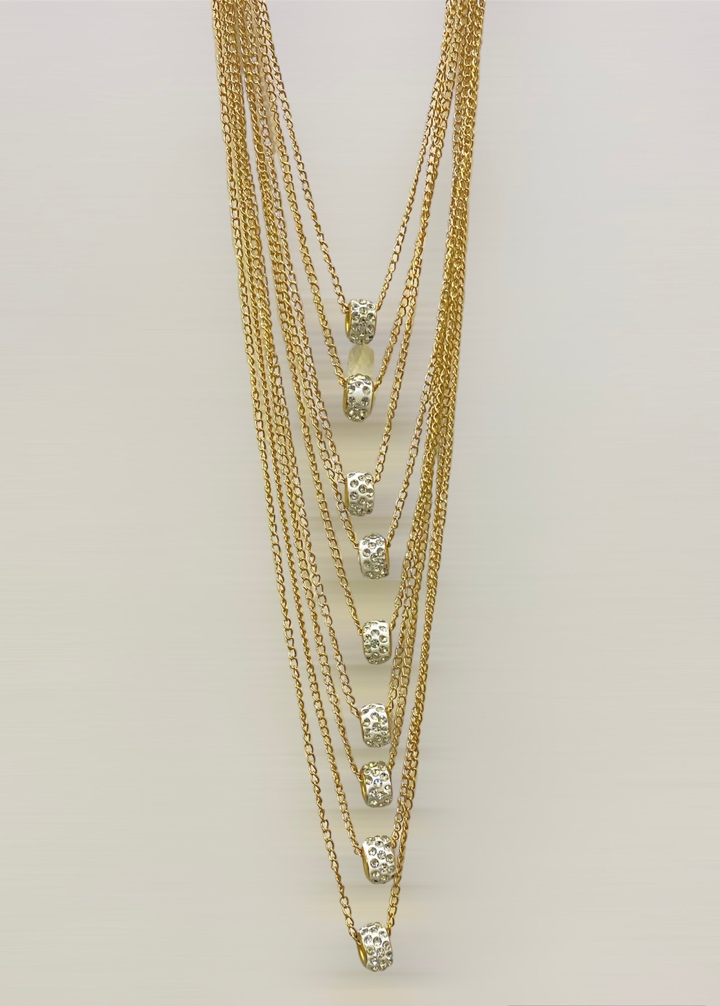 Golden Pearl Elegance Necklace -A208